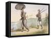 Robinson Crusoe and His Man Friday, Published June 3rd 1840-John Doyle-Framed Stretched Canvas