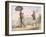 Robinson Crusoe and His Man Friday, Published June 3rd 1840-John Doyle-Framed Giclee Print