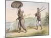 Robinson Crusoe and His Man Friday, Published June 3rd 1840-John Doyle-Mounted Giclee Print