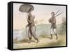 Robinson Crusoe and His Man Friday, Published June 3rd 1840-John Doyle-Framed Stretched Canvas