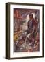 Robinson Crusoe and His Pets, from Adventures of Robinson Crusoe, Published 1908-null-Framed Giclee Print