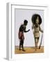 Robinson Crusoe and Man Friday-null-Framed Giclee Print