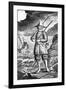 Robinson Crusoe, C1719-null-Framed Giclee Print