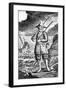 Robinson Crusoe, C1719-null-Framed Giclee Print