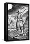 Robinson Crusoe, C1719-null-Framed Stretched Canvas