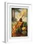Robinson Crusoe: I Did My Utmost to Keep the Chests in Their Places-Frank Goodwin-Framed Art Print