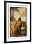 Robinson Crusoe: I Did My Utmost to Keep the Chests in Their Places-Frank Goodwin-Framed Art Print