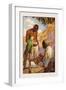 Robinson Crusoe: I Made Friday a Jacket of Goat Skin-Frank Goodwin-Framed Art Print