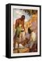 Robinson Crusoe: I Made Friday a Jacket of Goat Skin-Frank Goodwin-Framed Stretched Canvas