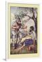 Robinson Crusoe: I Went to Him and Gave Him a Handful of Raisins-Milo Winter-Framed Art Print
