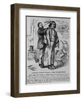 Robinson Crusoe Making a Man of His Friday. Indian Chief. Mr. President, We Call Here To-Day to O-null-Framed Giclee Print