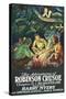 Robinson Crusoe - No Greater Love-null-Stretched Canvas