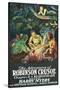 Robinson Crusoe - No Greater Love-null-Stretched Canvas