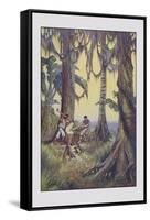 Robinson Crusoe: Nor Can I Tell-Milo Winter-Framed Stretched Canvas