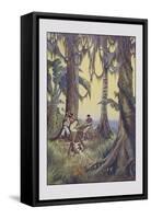 Robinson Crusoe: Nor Can I Tell-Milo Winter-Framed Stretched Canvas