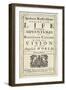 Robinson Crusoe, Novel by Daniel Defoe-null-Framed Premium Giclee Print