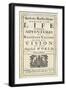 Robinson Crusoe, Novel by Daniel Defoe-null-Framed Premium Giclee Print