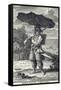 Robinson Crusoe, Novel by Daniel Defoe-null-Framed Stretched Canvas
