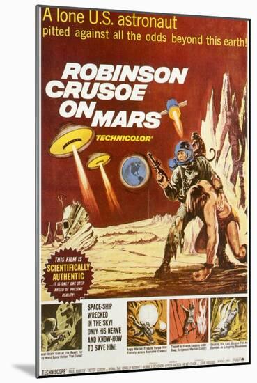 Robinson Crusoe on Mars, 1964-null-Mounted Art Print