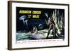 Robinson Crusoe on Mars, Belgian Movie Poster, 1964-null-Framed Art Print