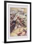 Robinson Crusoe: Our Ship Being Disabled-Milo Winter-Framed Art Print