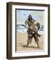 Robinson Crusoe Surprised to Find out the Footprint of a Bare Foot-Tarker-Framed Giclee Print