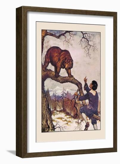 Robinson Crusoe: What, You No Come Farther?-Milo Winter-Framed Art Print