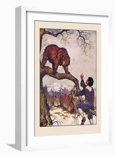 Robinson Crusoe: What, You No Come Farther?-Milo Winter-Framed Art Print