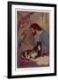 Robinson Crusoe with His Parrots and Cats-Elenore Plaisted Abbott-Framed Premium Giclee Print