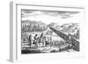 Robinson Crusoe with the Muscovite Caravan, C1719-null-Framed Giclee Print