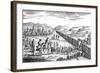 Robinson Crusoe with the Muscovite Caravan, C1719-null-Framed Giclee Print