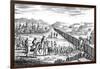 Robinson Crusoe with the Muscovite Caravan, C1719-null-Framed Giclee Print