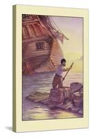 Robinson Crusoe: With This Cargo I Put to Sea-Milo Winter-Stretched Canvas