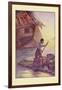 Robinson Crusoe: With This Cargo I Put to Sea-Milo Winter-Framed Art Print