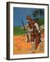 Robinson Crusoe-English-Framed Giclee Print