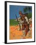 Robinson Crusoe-English-Framed Giclee Print