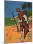 Robinson Crusoe-English-Mounted Giclee Print