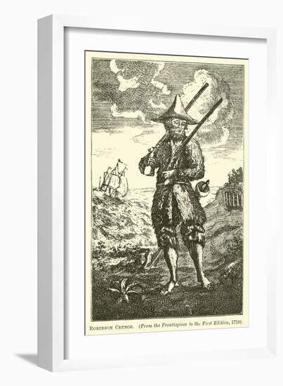 Robinson Crusoe-null-Framed Giclee Print