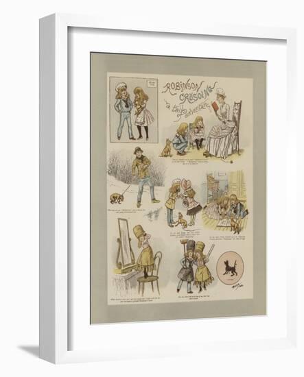 Robinson Crusoe-null-Framed Giclee Print