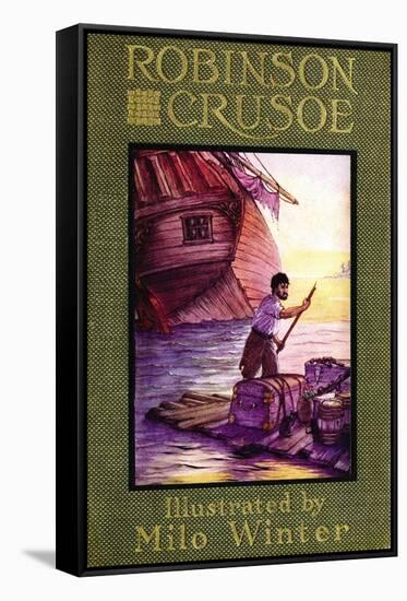 Robinson Crusoe-Milo Winter-Framed Stretched Canvas