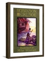 Robinson Crusoe-Milo Winter-Framed Art Print