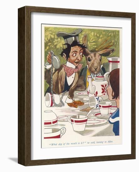 Robinson, Hatters Tea Pty-C Robinson-Framed Art Print