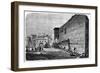 Robinson's Arch, Jerusalem-null-Framed Giclee Print
