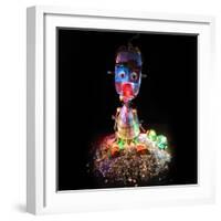 Robo Baby-null-Framed Art Print