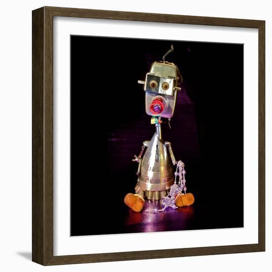 Robo Baby-null-Framed Art Print