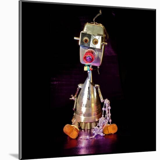 Robo Baby-null-Mounted Art Print