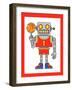 Robo Hoops 3-Marcus Prime-Framed Art Print