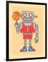 Robo Hoops-Marcus Prime-Framed Art Print