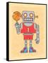 Robo Hoops-Marcus Prime-Framed Stretched Canvas