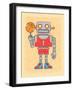 Robo Hoops-Marcus Prime-Framed Art Print